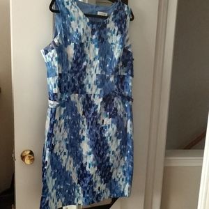 Blue Cotton dress